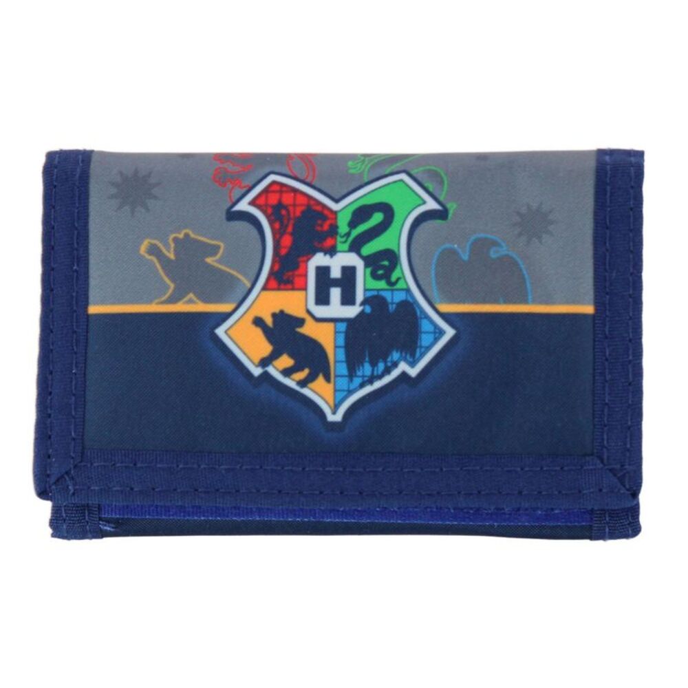 Textiel Trade Universal's Kid's Harry Potter Houses Hook & Loop Tri-Fold Wallet